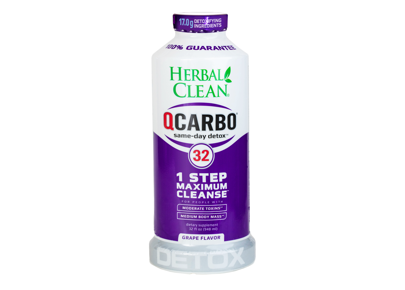 QCarbo 32oz 1 Step Maximum Cleanse (17.03g blend)