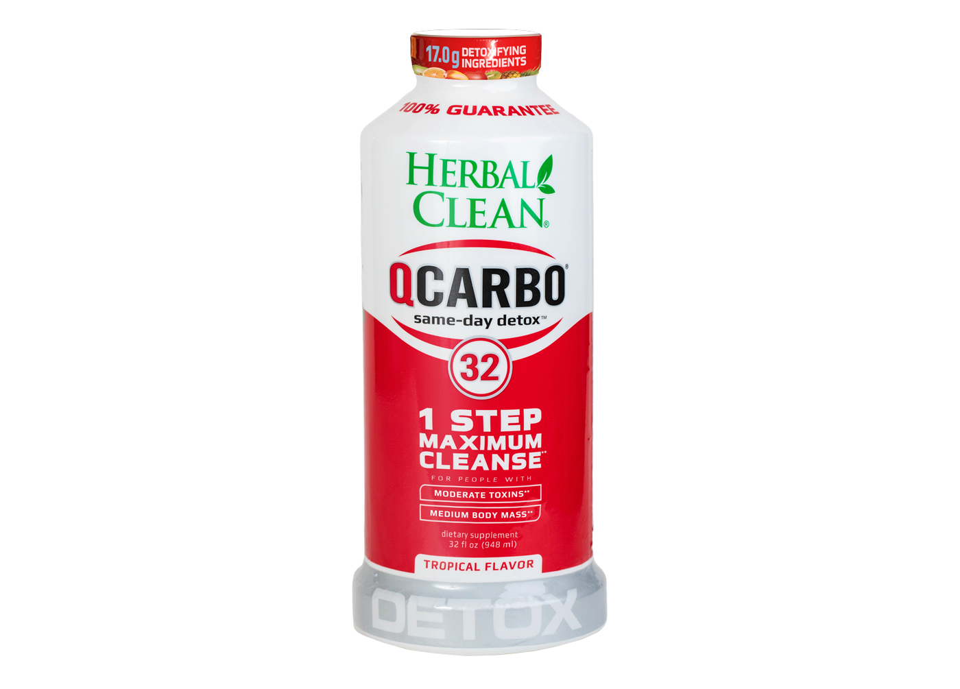 QCarbo 32oz 1 Step Maximum Cleanse (17.03g blend)