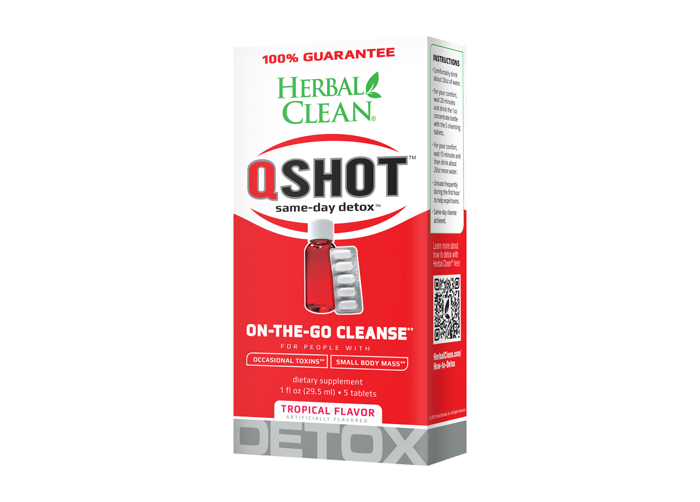 QShot On-The-Go Cleanse (5g blend)