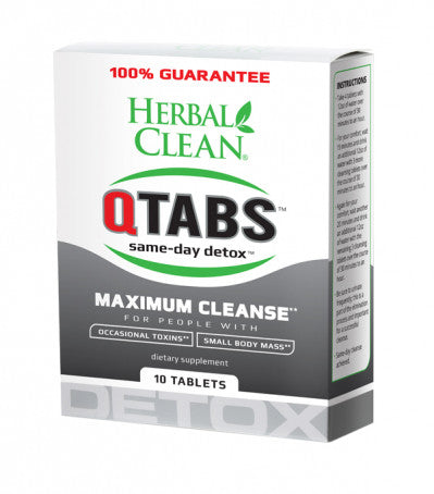 QTabs Maximum Cleanse Tablets (9.09g blend)